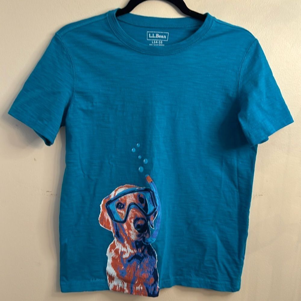 L.L. Bean Kids Scuba Puppy T-Shirt